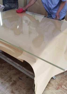 Transparent 1cm Thick Lead Glass X Ray Protection 1200 X1000mm