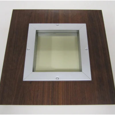 X Ray 8mmpb Radiation Protection Lead Glass For Pet Ct Observation Window