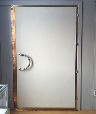 Electromagnetic Locking Customized Color White RF Shielding Door For MRI Machine Room