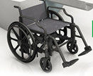 L1040mm W670mm H890mm Non Magnetic Wheelchair 17kg Mobility Solution for MRI and Other Sensitive Environments Easy