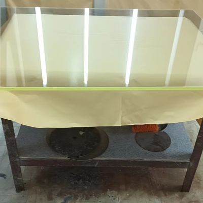 Rectangle Shape Radiation Protection Glass Transparent X Ray For Occupational Safety