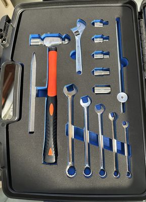 Silver With Black Handles Non Ferrous Tool Kit Made From Non Magnetic Stainless Steel Ideal For Industrial Applications