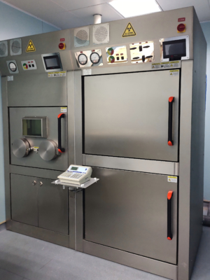 Customized Nuclear Radiation Hot Cell With Galvanized Steel Panel Material And Lead Equivalent