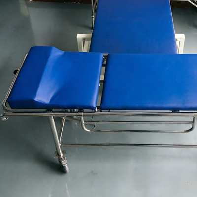 4 Swivel Wheels With Brakes Non Magnetic Stretcher Non Magnetic Aluminum Alloy Spine Board Stretcher Built For Emergency