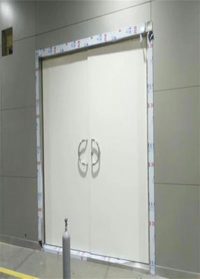10MHz 4ft X 8ft Rf Shielded Doors Brass Mesh Cabinet Installation Pneumatic Copper Metal