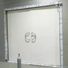 MRT Odaları için Beyaz Finishli RF Korumalı Açma Deseni Kapıları