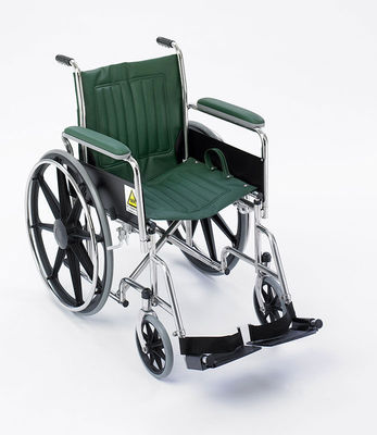 Koltuk Genişliği 45 Cm Demirsiz Tekerlekli Sandalye Rehabilitasyon Bakım Ekipmanı L1040mm W670mm H890mm Hafif Kolay Hareket Desteği