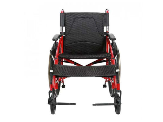 Elle Kumandalı Kilitlenebilir Frenler Demir Dışı Tekerlekli Sandalye Koltuğu Yüksekliği 50 Cm Maksimum Yük Kapasitesi 100 kg Sağlam Sağlam Hasta Hareket Donanımı