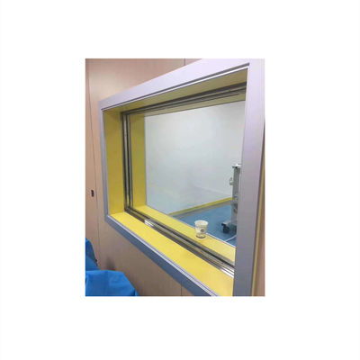 CT Odası Radyasyon Güvenliği ve Tıbbi Görüntüleme Uygulamaları için Metal Kasa X Ray Kurşun Cam Dayanıklı Koruyucu Kalkan