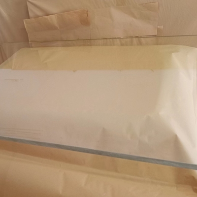 Düşük yansıma 10mm Keskin Kenarlı Özel X Ray Kurşun Camı