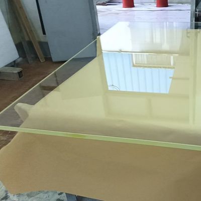 10/12/15/18/20/25mm kalınlığında yüksek verimli X-Ray ve Gama Ray koruması ile kare radyasyon koruması kurşun camı