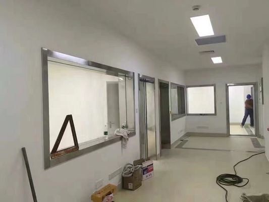 Hastane ve Endüstriyel Kullanım için Yüksek Sıklıklı Korumalı X-Ray Koruma Kurşun Camı 2.6mmPb ve Yüksek İletimlilik 85%-95%