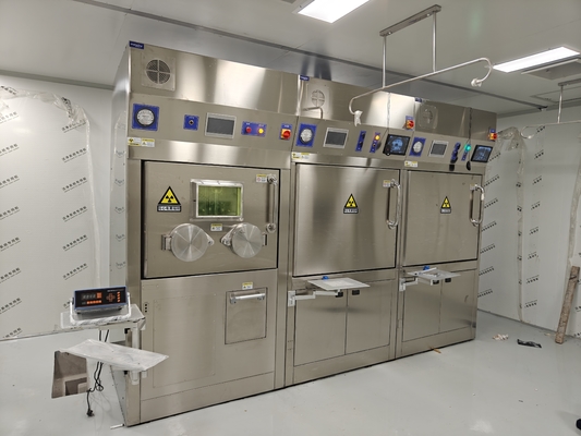 Sıcak Hücre Nükleer Radyasyon Koruması Galvanizli Çelik Panel Paslanmaz Çelik Rengi