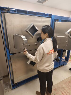 Nükleer radyasyon koruması için negatif basınçlı havalandırma sıcak hücresi