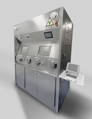 Gamma ve X-ışını koruma F18 sıcak hücre dayanıklı galvanizli çelik ve kurşun plaka ile radyasyon koruma