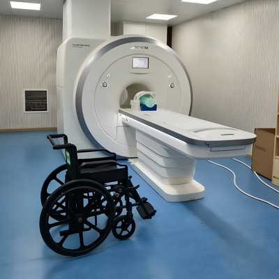 Kapatılabilir MRI Uyumlu Tekerlekli Sandalye Rehabilitasyon Terapisi için Elle İtmek-Bloklama Frenleri