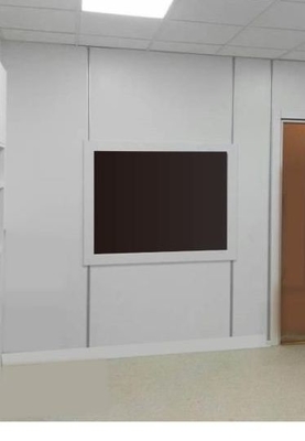 EMI MRI Rf Koruyucu Pencereler Emi Korumalı Pirinç Hasır Siyah Boyama