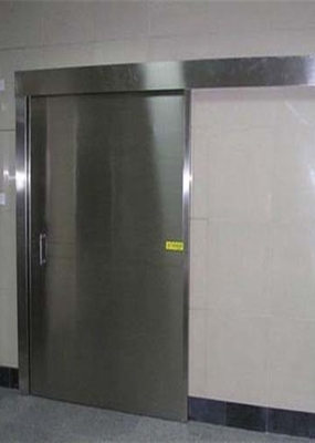 Galvanizli Çelik X Ray Odası Radyasyondan Korunma Kapısı 0.9m X 2.1m