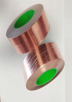 0.06mm 50mm 99.95 İletken Yapışkanlı Bakır Folyo Bant Emi Koruyucu EMI Koruyucu