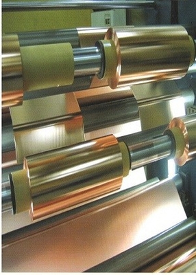 Koruyucu Rulo Şeridi için 0.175mm Kırmızı Elektrolizle Bakır Folyo