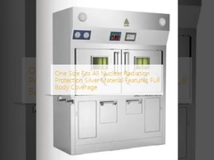 Tek Boyut Tüm Nükleer Radyasyon Koruması Gümüş Malzeme Özellikleri Tüm Vücut Kapsamı