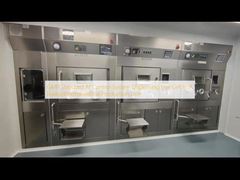 GMP Standart AI Kontrol Sistemi Radyofarmasötik bir üretim hattında sıcak hücreyi dağıtma